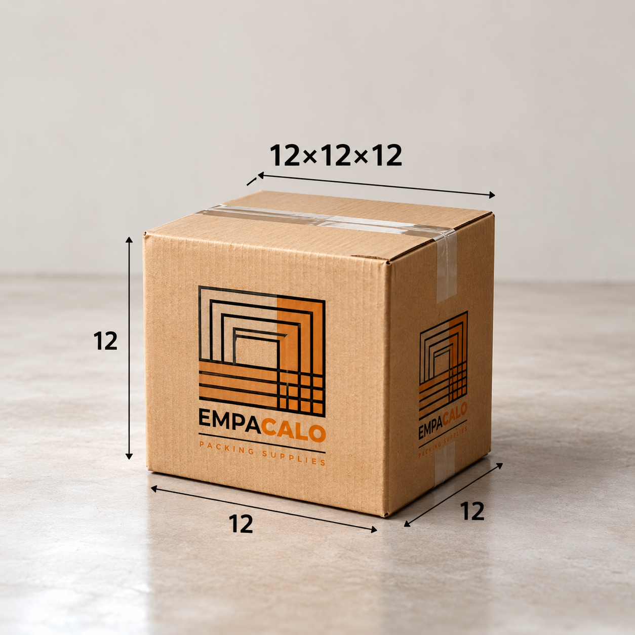 Caja doble pared 12×12×12"