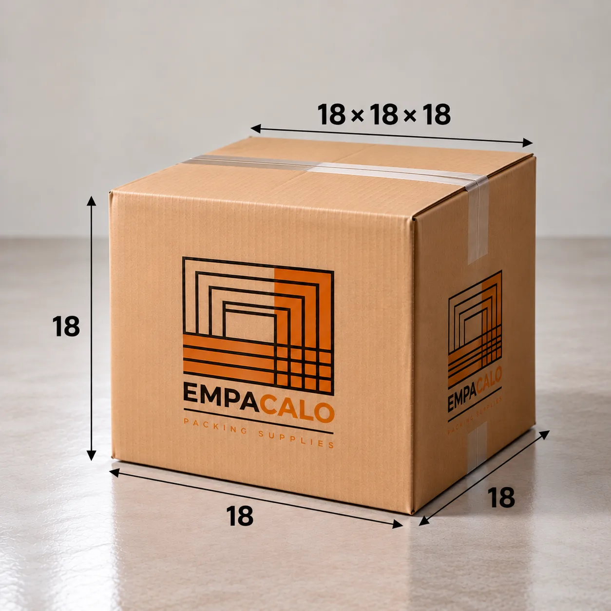 Caja doble pared 18×18×18"
