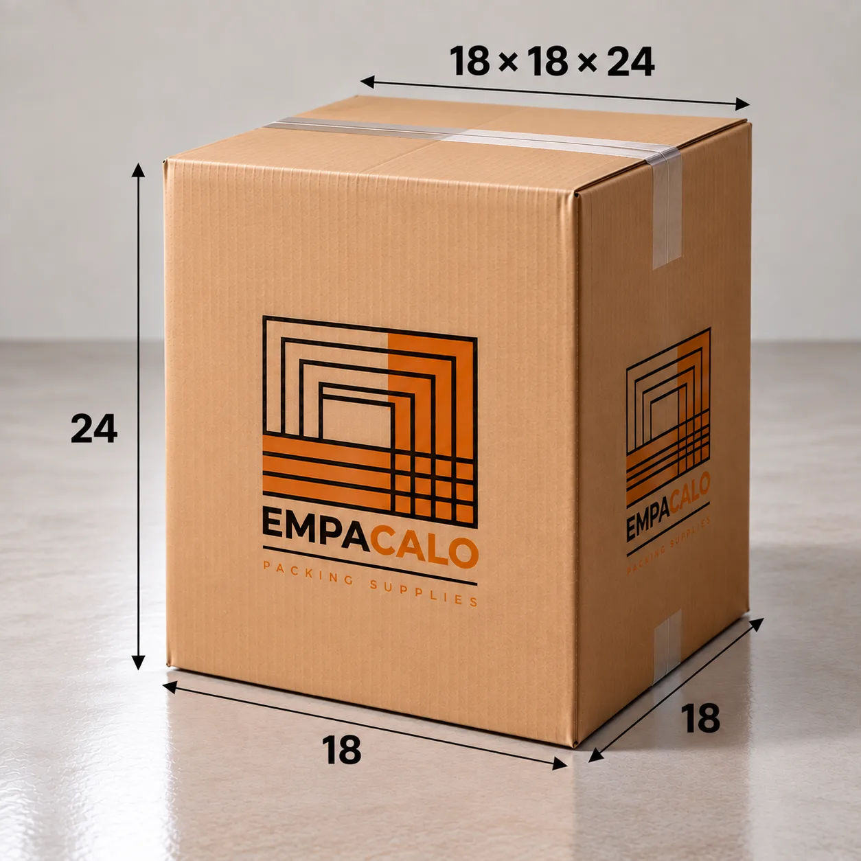 Caja doble pared 18×18×24"