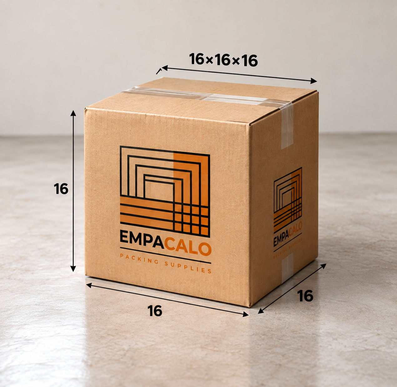 Caja doble pared 16×16×16"