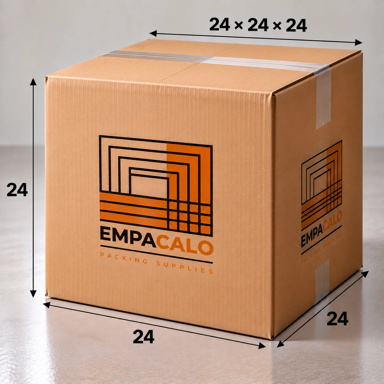 Caja doble pared 24×24×24"