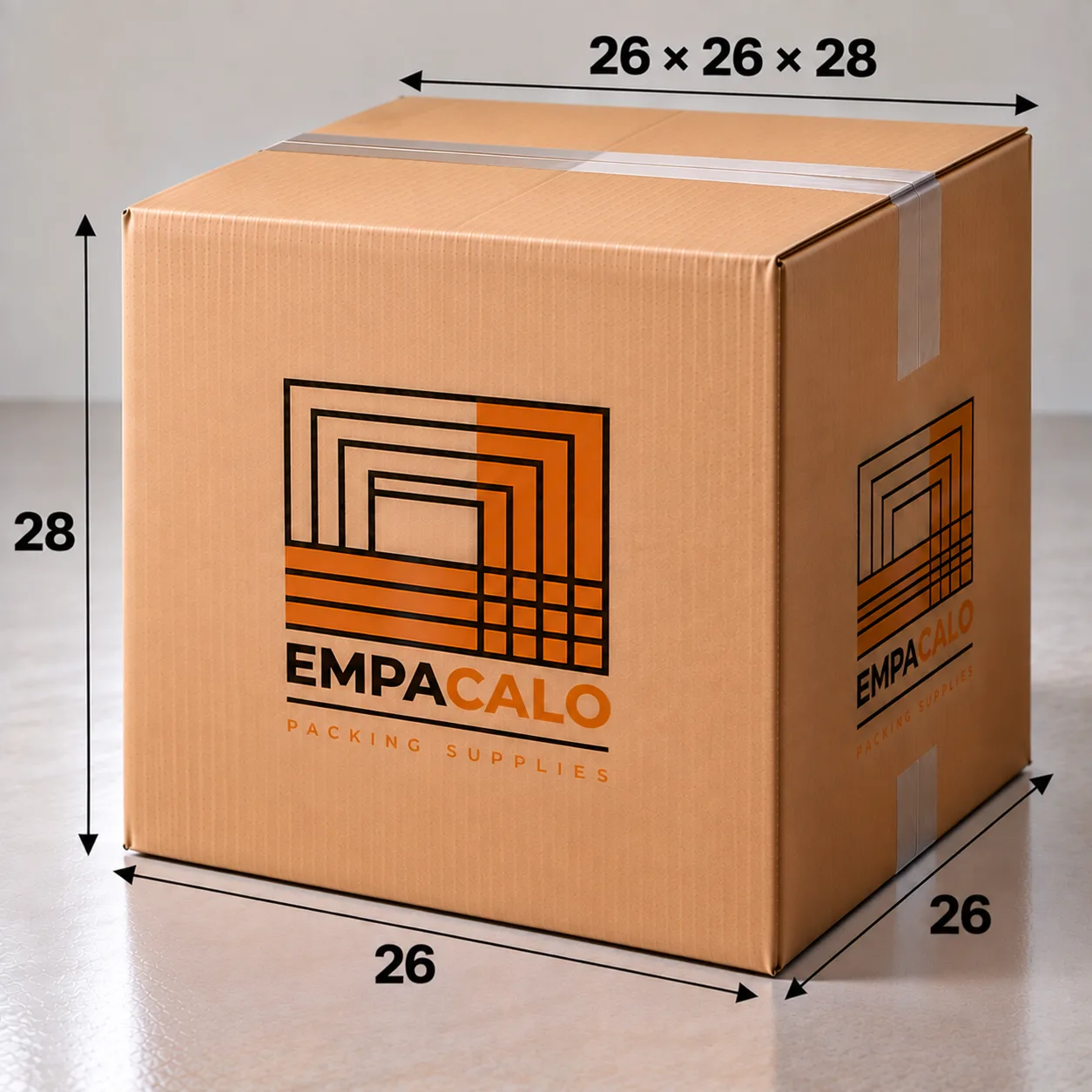 Caja doble pared 26×26×28"