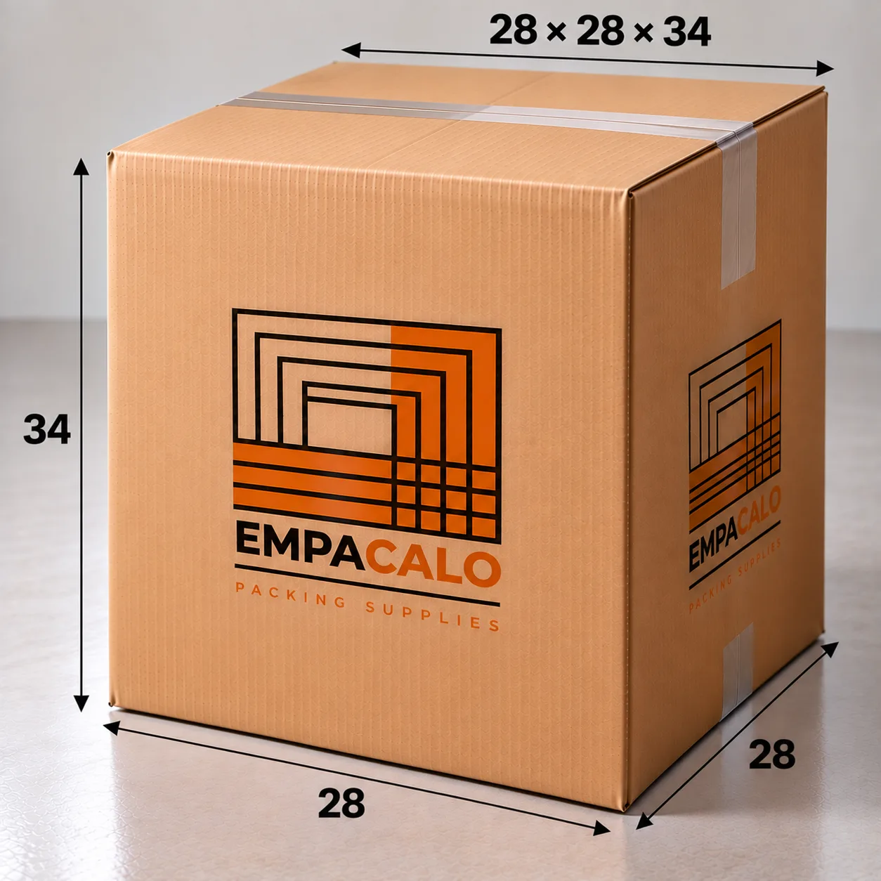 Caja doble pared 28×28×34"