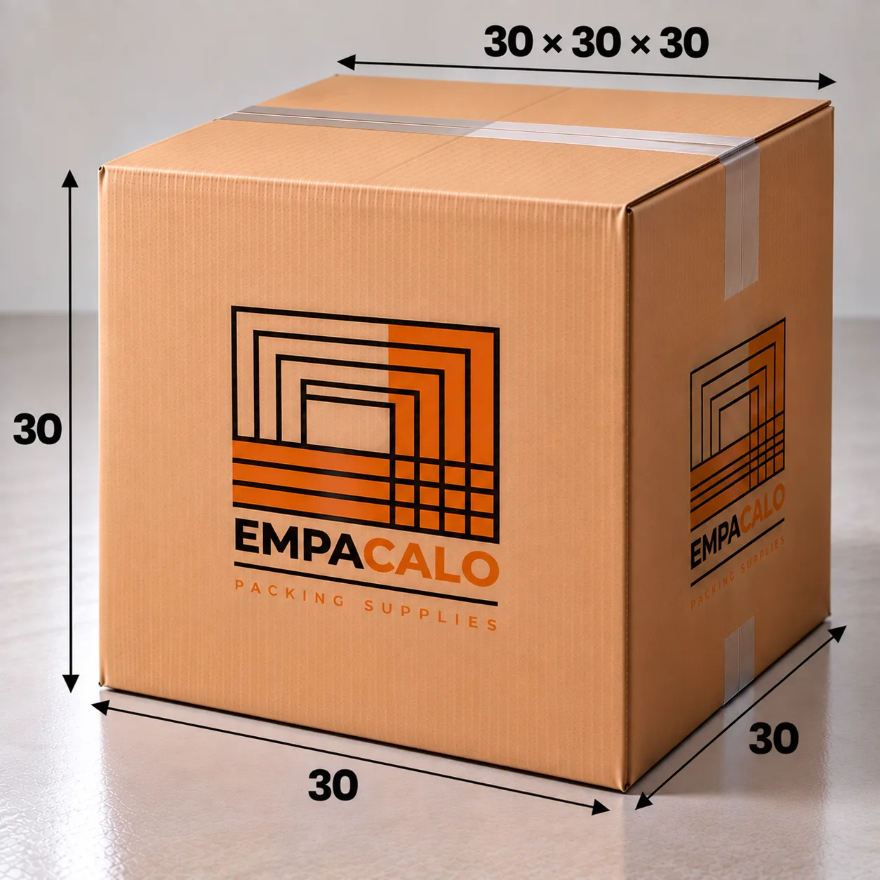 Caja doble pared 30×30×30"