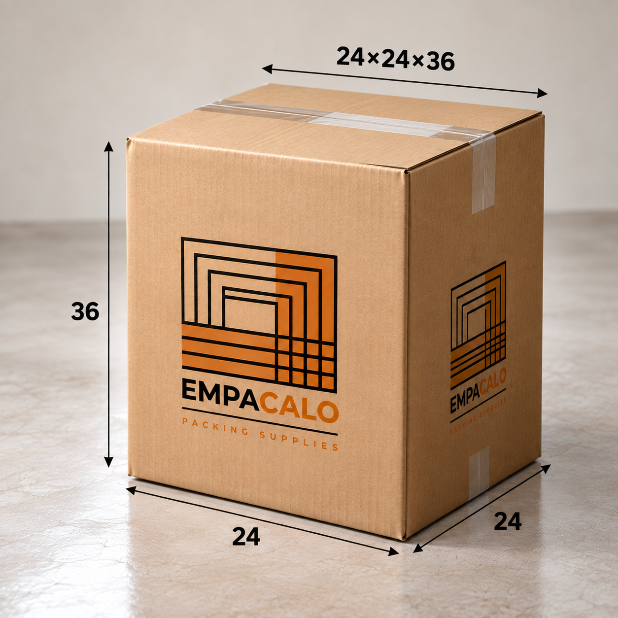 Caja doble pared 24×24×36"